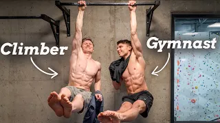 Viral Fitness Challenges  VS  Pro Gymnast & Climber