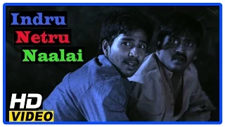 Indru Netru Naalai Tamil Movie | Scenes | Vishnu and Karunakaran travel in time machine |T M Karthik