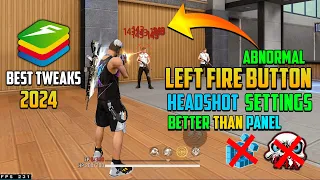 Free Fire Emulator Left Fire Button Abnormal Headshots Settings | Bluestacks 5 Headshot Tweak & Dpi