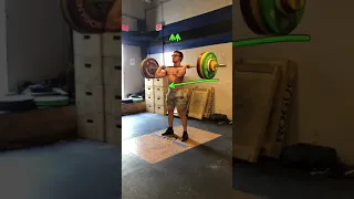 Alex clean and jerk analysis