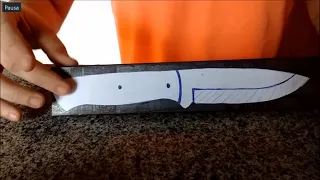 Fabricando minha primeira faca