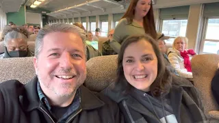 Visiting Jim Thorpe, Pennsylvania and riding the train