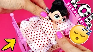 Bed for dolls DIY ! LOL Dolls Surprise!  Doll house! AnnaOriona