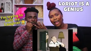 GERMAN COMEDY Loriot - I Just Want To Sit Here || REACTION (She unleashed his demons😂)