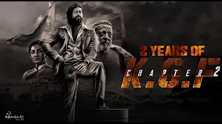 2 Year Of KGF CHAPTER 2 | KGF Chapter 2 | Yash | Prashanth Neel | Vijay Kiragandur| Ravi Basrur