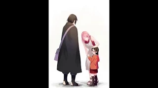 Sasuke and Sakura Саске и Сакура  *( Мамины глаза папина улыбка ... )*