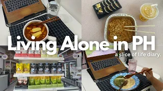 Living alone in the Philippines: Korean convenience store experience🍜typical weekend🌤️homebody PH