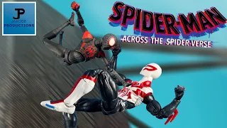 Across The Spider-Verse Part 2 [Miguel Vs Miles] (Stop Motion)