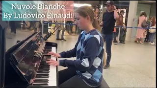 I played Nuvole Bianche by Ludovico Einaudi at St Pancras