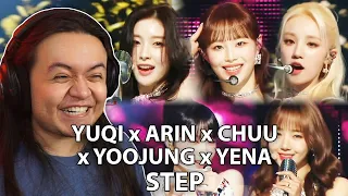 YUQI x ARIN x YOOJUNG x CHUU x YENA - 'STEP' @ MBC Gayo Daejejeon 2022 | REACTION