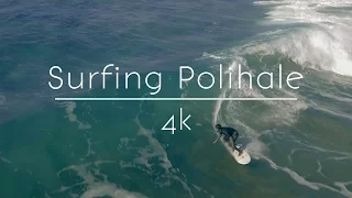 Polihale Surfing - Kauai in 4k Ultra HD