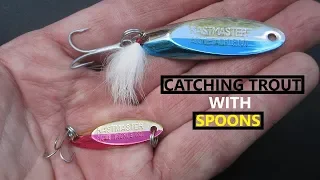 How to Catch Rainbow Trout with Spoons
