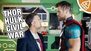 Where Were Thor & Hulk During Captain America Civil War? (Nerdist News w/ Jessica Chobot)