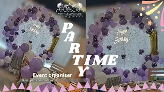 Birthday celebration Ideas || Birthday girl first birthday || Beautiful decoration for birthday girl