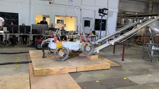 NASA's first robotic moon rover test drives in Silicon Valley