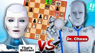 Dr. Chess BRILLIANTLY Trapped Stockfish's Queen But Can He Defeat Stockfish? | Chess | Chess com |