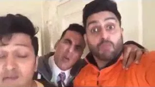 Akshay Kumar ,Ritesh, Abhishek funny video