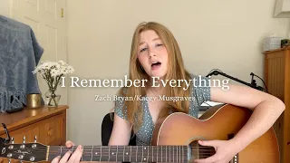 I Remember Everything - Zach Bryan/Kacey Musgraves (acoustic cover by Rosie)