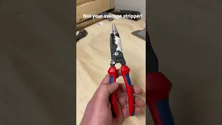 Why am I hooked on The Forged Knipex Wire Strippers? Strip wire faster!