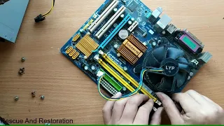 Restoration Foxconn computers very old after １２ year | Restore Computer was destroy by time