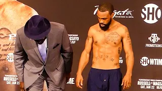 GARY RUSSELL JR MISSES WEIGHT at first attempt vs Mark Magsayo | PBC