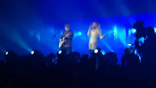 Beyonce ft Ed Sheeran - Drunk In Love (clip) Global Citizens Festival NYC 9/26/15