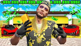 ich LEBE 24 STUNDEN als MULTI MILLIONÄR in GTA 5!