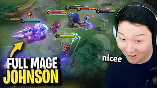 Finally met a random Mage Johnson lol | Mobile Legends