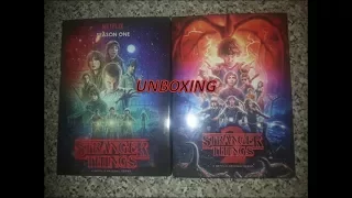 Stranger Things season 1 & 2 dvd unboxing