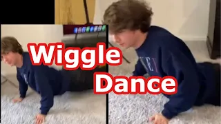 Karl Jacobs does the Wiggle Dance on TikTok