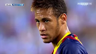 Neymar vs Malaga (A) 13-14 HD 1080i by xOliveira7