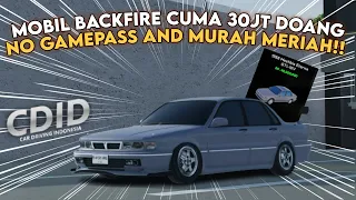 MOBIL MURAH TAPI BISA BACKFIRE DAN HARGANYA MURAH?? || CDID ROBLOX