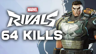 Marvel Rivals Kill Record? | 64 kills Punisher Competitive