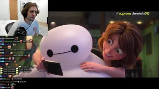 xQc Reacts To Baymax! | Official Trailer | Disney+