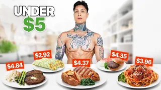 5 Healthy Meals Under $5 | Muscle Building + Fat Loss