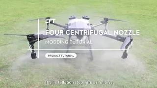 Tutorial Video||How to install the four centrifugal nozzles?