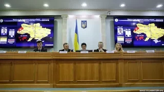 Оголошення результатів виборів Президента України: засідання ЦВК