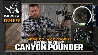 TECH TIP | Option Archery Canyon Pounder | Snyder's Gear Corner