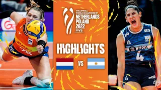 🇳🇱 NED vs. 🇦🇷 ARG - Highlights  Phase 2| Women's World Championship 2022