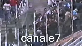 Incidenti allo stadio 'Olimpico' durante Roma-Sampdoria di Coppa Italia del 14 giugno 1986