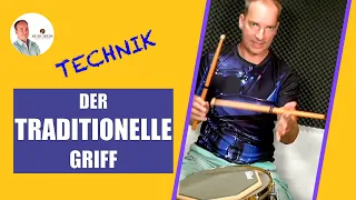 Der traditionelle Griff - Wie funktioniert er? Übungen und Tipps - Schlagzeug lernen mit Rudi Hein