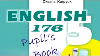 Карпюк 5 Тема 4 Урок 4 Speaking & Writing Сторінкa 176 ✔Відеоурок