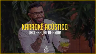 Gusttavo Lima - Declaração de Amor - PLAYBACK ACÚSTICO