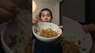 Trying Instant Pad Thai from Thailand