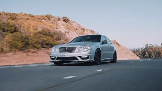 Mercedes-Benz E55 AMG W211 Brutal Exhaust 4K