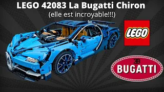 LEGO TECHNIC 42083 LA BUGATTI CHIRON, elle est incroyable! Review/Test en FRANCAIS