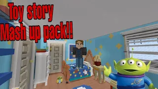 MINECRAFT TOY STORY MASH UP PACK!!