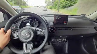 2023 Mazda 2 (Homura AKA 115HP) / POV test drive, csak vezetés!