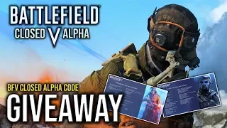 CODE GIVEAWAY! Battlefield V Closed Alpha | BATTLEFIELD V