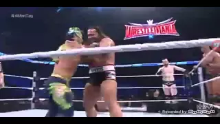 WWE Ziggler & The Lucha Dragons vs The League Of Nations